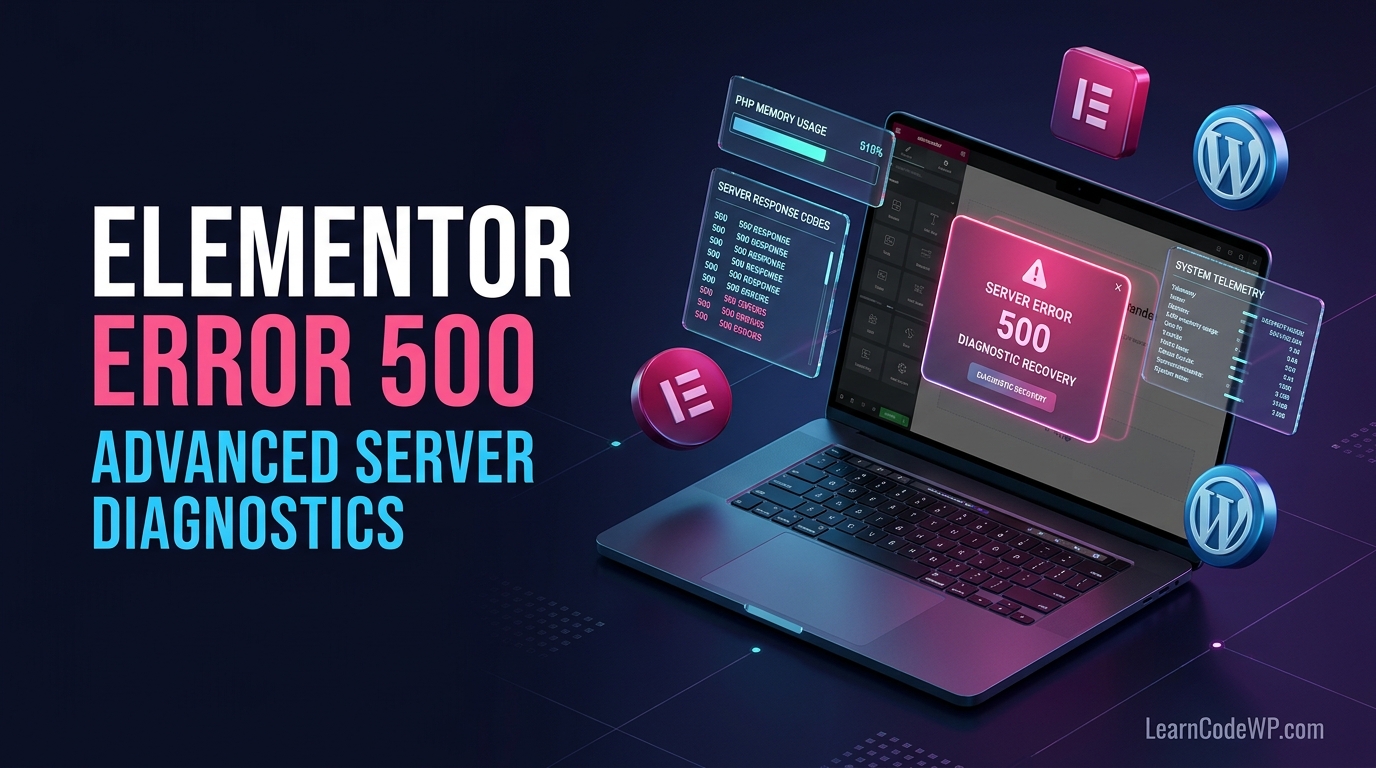 How to Fix Elementor Error 500: Advanced Server Diagnostics