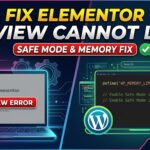 How to Fix Elementor Preview Could Not Be Loaded Error