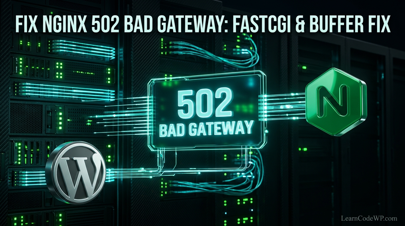 How to Fix 502 Bad Gateway WordPress Nginx Error