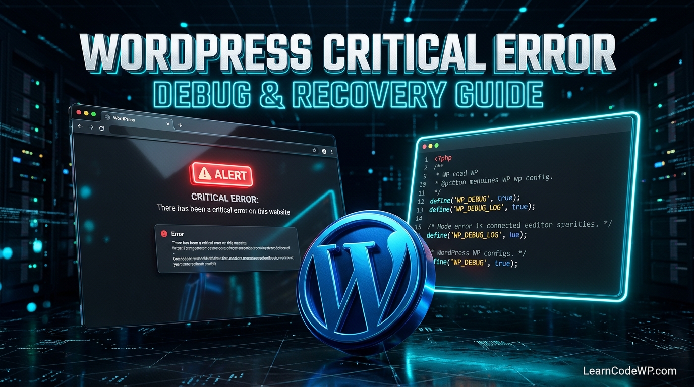 How to Fix WordPress Critical Error: Step-by-Step Guide